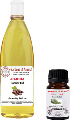

Gardens Of Aroma Fennel 10ml and jojoba 200ml(210 ml)