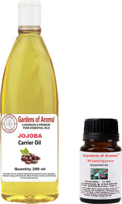 

Gardens Of Aroma Wintergreen 10ml and jojoba 200ml(210 ml)