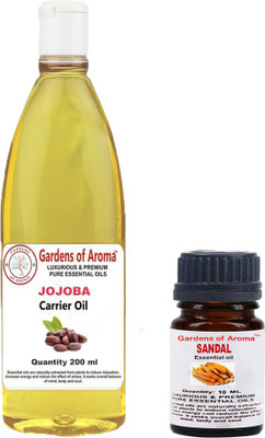 

Gardens Of Aroma Sandal 10mlojoba 200ml(210 ml)