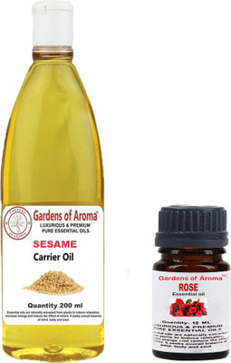 

Gardens Of Aroma Rose 10ml AndSesame 200ml(210 ml)