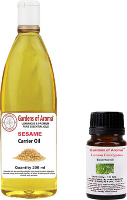 

Gardens Of Aroma Lemon Eucalyptus 10ml AndSesame 200(210 ml)