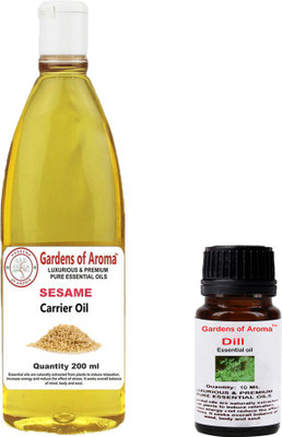 

Gardens Of Aroma Dill 10ml AndSesame 200(210 ml)