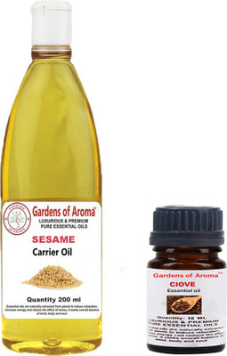 

Gardens Of Aroma Clove 10ml AndSesame 200ml(210 ml)