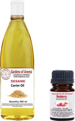 

Gardens Of Aroma Rasberry 10ml AndSesame 200ml(210 ml)