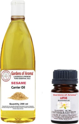 

Gardens Of Aroma Lotus 10ml AndSesame 200ml(210 ml)