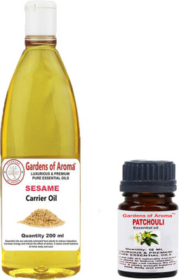 

Gardens Of Aroma Patchouli 10ml AndSesame 200ml(210 ml)