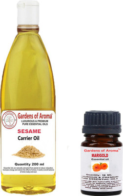 

Gardens Of Aroma Marigold 10ml AndSesame 200ml(210 ml)