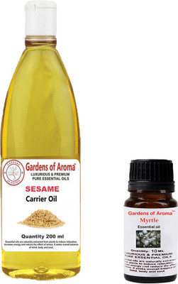 

Gardens Of Aroma Myrtle 10ml AndSesame 200ml(210 ml)