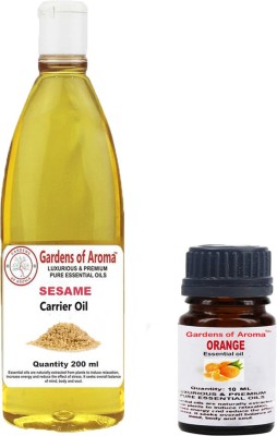 

Gardens Of Aroma Orange 10ml AndSesame 200ml(210 ml)