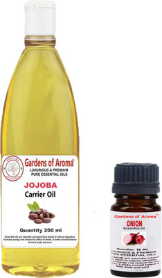 

Gardens Of Aroma Onion 10ml and jojoba 200ml(210 ml)