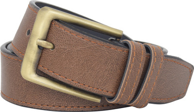 

Havealook Men Casual Khaki Texas Leatherite Belt, Camel