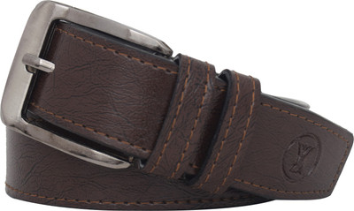 

Havealook Men Casual Brown Texas Leatherite Belt