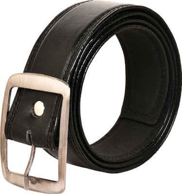

Cherryland Men Casual, Formal Black Artificial Leather Belt, Black stylish