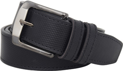 

Havealook Men Casual Black Texas Leatherite Belt