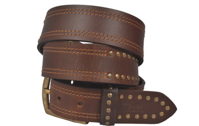 

NERITA Men Casual, Party, Evening Tan Genuine Leather Belt