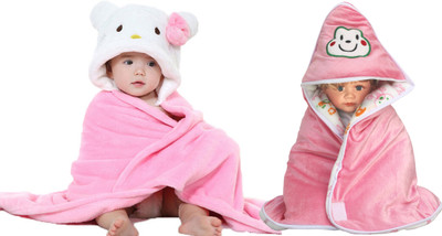 

My NewBorn Cartoon  Crib Baby Blanket(Polyester, Pink