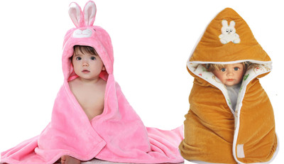 

My NewBorn Cartoon  Crib Baby Blanket(Polyester, Pink, Beige, Beige;pink
