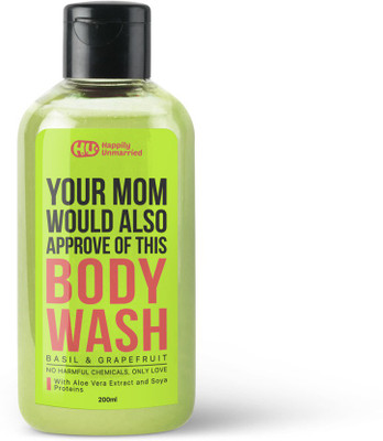 

Happily Unmarried Body Wash - Basil & Grapefruit 200ml(200 ml)