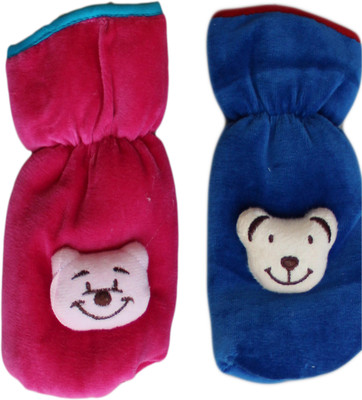 

MY Newborn High Quality Daily use attractive Teddy Velvet Bottle Cover(Rani:Blue