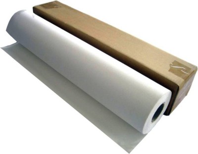 Eascan Art Canvas Roll 19 Inch X 5 Meters (artist prime canvas) Cotton Medium Grain Canvas Roll (Set of 1)(White)