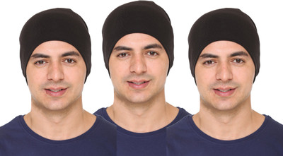 SHAUN Solid Sports/Regular Cap Cap(Pack of 3)