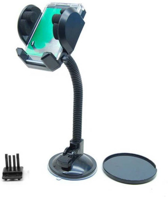 

mobigadget Car Mobile Holder for Windshield(Black)