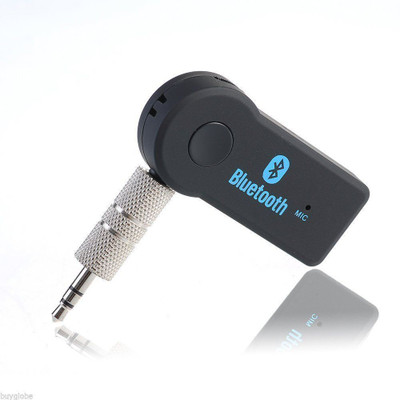 Saleh v3.0 Car Bluetooth Device with 3.5mm Connector(Black)