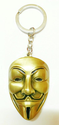 

RB Anonymous copper keychain Key Chain(Multicolor)
