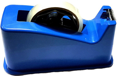 

Pin to Pen Single Side Manual Cellotape Dispenser upto 1 inch (Manual)(Blue)