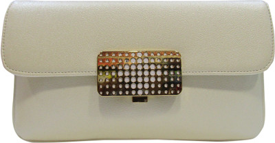 

Deepsum Party White Clutch