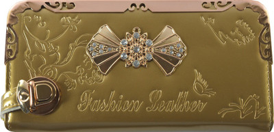 

Glitters Online Casual Brown Clutch