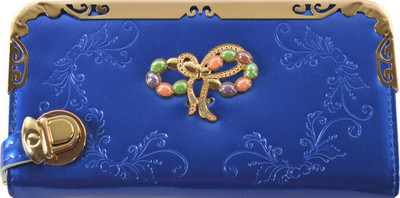 

Glitters Online Casual Blue Clutch