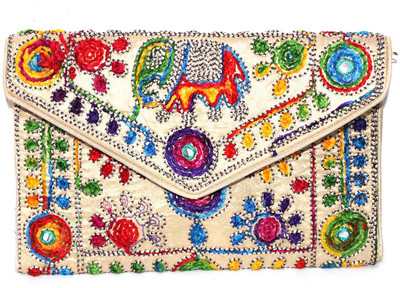 

Indian Sparrow Casual Multicolor Clutch