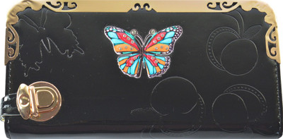 

Glitters Online Casual Black Clutch