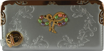 

Glitters Online Casual Grey Clutch