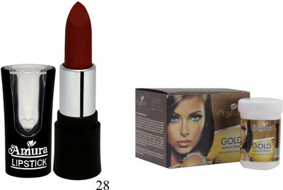 

Amura A100 Lipstick and Bleach Cream Combo(Set of 2)