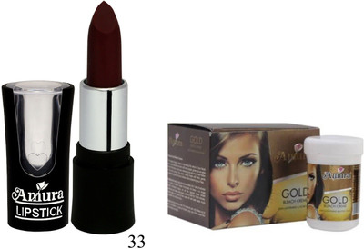 Amura A100 Lipstick and Bleach Cream Combo(Set of 2)