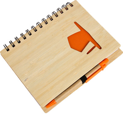 

Modish Book-size Notebook(Scholar Cap, Orange)