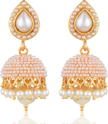 MEENAZ Fashion Jewellery Traditional Gold plated Chandbali Pearl Jhumka Jhumki Earrings for Girls women Combo partywear stylish Wedding Jewelry Hangings Jhumka Earrings Pendants for girls- jhumki earrings-192 Cubic Zirconia Copper Jhumki Earring MEENAZ Fashion Jewellery Traditional Gold plated Chandbali Pearl Jhumka Jhumki Earrings for Girls women Combo partywear stylish Wedding Jewelry Hangings Jhumka Earrings Pendants for girls- jhumki earrings-192 Cubic Zirconia Copper Jhumki Earring