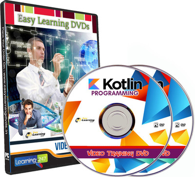 

Easylearning Kotlin Programming Beginner to Advanced Video Training on 2 DVDs(DVD)