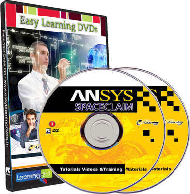 

Easylearning Ansys SpaceClaim Tutorials, Tutorial Videos And Training materials DVD(DVD)