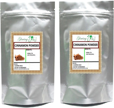 

Glowing Buzz Premium Cinnamon Powder double pack 200 gram each(400 g)