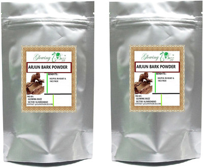 

Glowing Buzz Premium Arjunbark Powder double pack 200 gram each(400 g)
