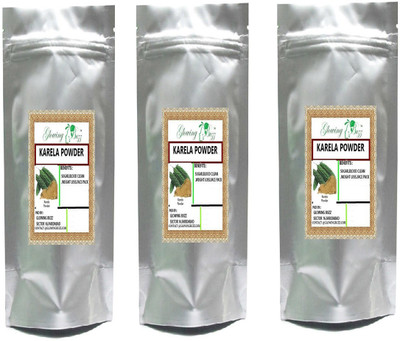 

Glowing Buzz Premium Karela Powder Triple pack 100 gram each(300 g)