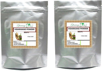 

Glowing Buzz Premium Vidarikand Powder double pack 200 gram each(400 g)