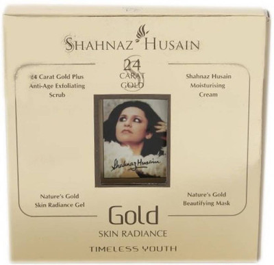 

Shahnaz Husain 24 gold carat radian skin 40 g(Set of 4)
