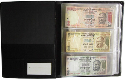 

Nawkaar9 Artificial Leather Book(Set Of 1, Black)