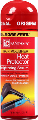 

IC fantasia hair polisher heat protector straightening serum 6oz 178ml(178 ml)