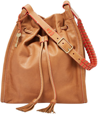 

Fossil Hand-held Bag(Brown)