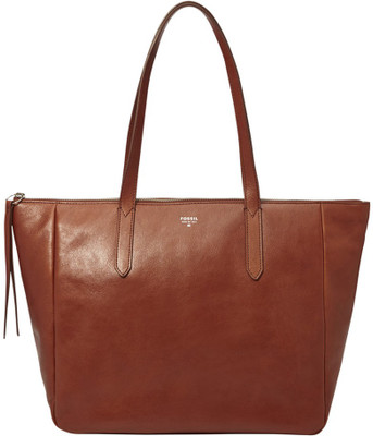 

Fossil Hand-held Bag(Brown)